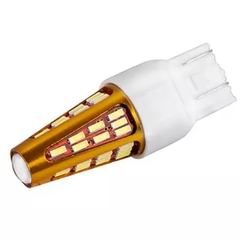 Лампа светодиодная, SKYWAY, T20, (W21/5W), 12-24V, 38 SMD диодов, 1-конт, белая