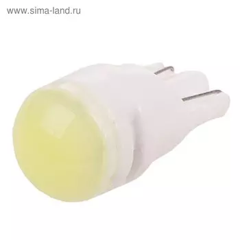 Лампа светодиодная Skyway T10 (W5W), 12 В, 1 SMD диод, 1 конт, с цоколем