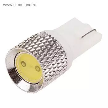 Лампа светодиодная Skyway T10 (W5W), 12 В, 1 SMD, EXTRA LIGHT, без цоколя, S08201329