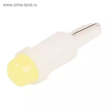 Лампа светодиодная Skyway T5 (W1.2W), 12 В, 1 COB, набор 2 шт, S08201359