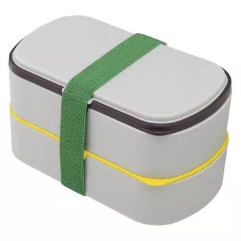Ланч-бокс с приборами Smart Solutions Food Time, 1 л, цвет серый
