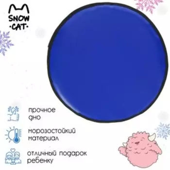 Ледянка, 45 х 45 см, толщина 2 см