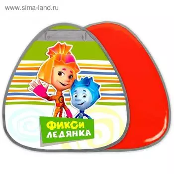 Ледянка мягкая «Фикси» на зелёном
