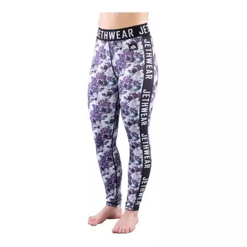 Легинсы Jethwear One, размер XS, серый, голубой
