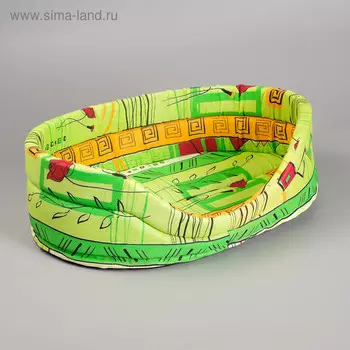 Лежанка "Бязь" №2, 15 х 49 х 33 см, микс