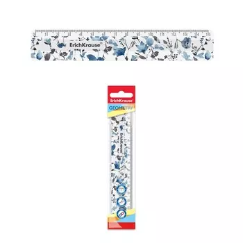 Линейка 15 см дизайн ErichKrause Frozen Beauty, во флоупаке (white)