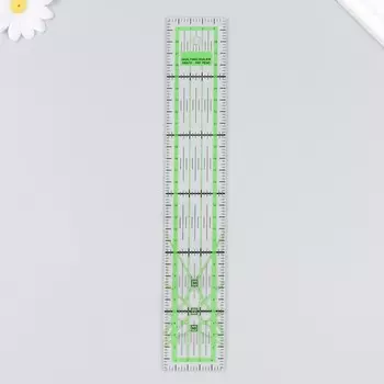 Линейка для пэчворка пластик 5х30х0,3 см