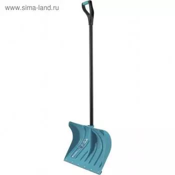 Лопата пластиковая, ковш 325 × 500 мм, с планкой, металлопластиковый черенок, Palisad LUXE