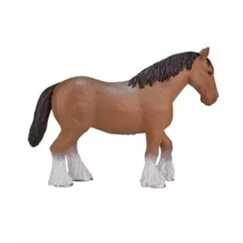 Фигурка Konik «Лошадь Клейдесдаль, коричневая»