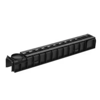 Лоток водоотводный Gidrolica Standart, DN100 пластиковый 1000x146x120 мм
