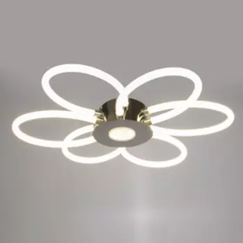 Люстра 1802/6 LED 123 Вт 4000К хром 686810 см BayerLux