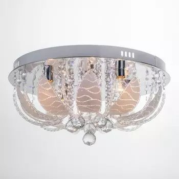 Люстра 5953/500 CR хром 5х40Вт E14 LED RGB ПДУ 50х50х25см
