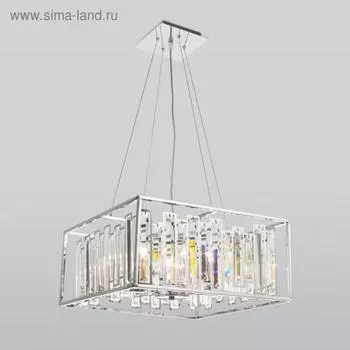Люстра Cella, 6x60Вт E14, цвет хром