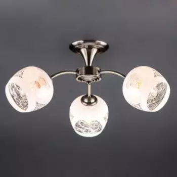 Люстра Cheryl 3x60Вт E27 бронза