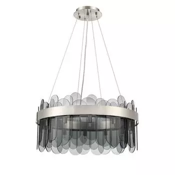 Люстра Fantasma, 12x33Вт G9, цвет дымчатый