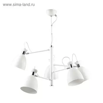 Люстра KIZZY 5x60Вт E27 белый