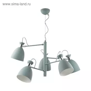 Люстра KIZZY 5x60Вт E27 серый
