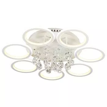 Люстра PLC-7002-715, 161Вт LED, цвет белый