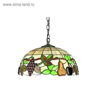 Люстра подвес " KJERSTIN" E27, 3x60W разноцветный 41x41x108см
