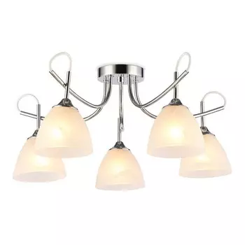 Люстра потолочная Ambrella light, Traditional, TR3042, 5хE27, цвет хром