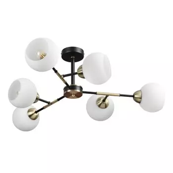 Люстра потолочная Rowan 6x40W E27 25x25 см