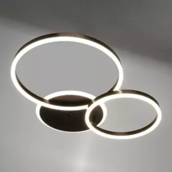 Люстра с ПДУ 1102/2CFLED 120 Вт диммер кофе 65657 см BayerLux