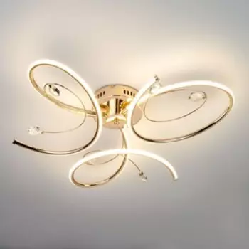 Люстра Saona 54Вт LED золото