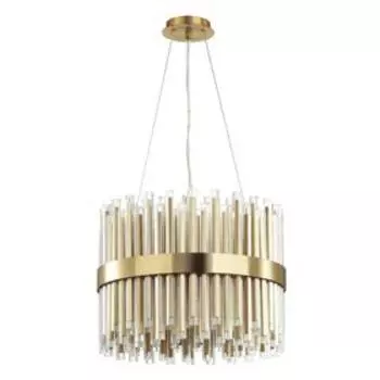 Люстра VIKETA, 12x40Вт E14, цвет золото, IP20