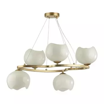 Люстра Waterlily 5x40W E14 170,5x44,5 см