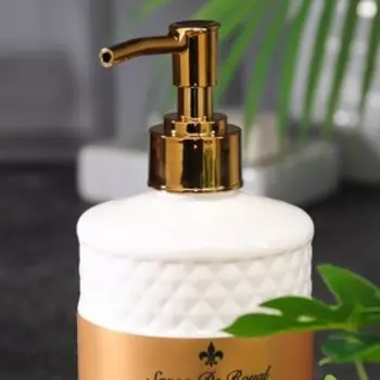 Жидкое парфюмированное мыло для рук "Savon De Royal" белая жемчужина , 500 мл