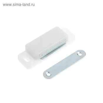 Магнит мебельный M003P, 72х13 большой, прозрачный