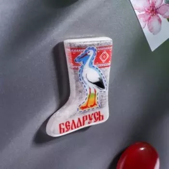 Магнит в форме валенка «Беларусь»