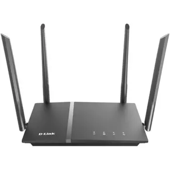 Маршрутизатор D-Link DIR-X1860 DIR-X1860/RU/R1A, 1000 Мбит/с, чёрный