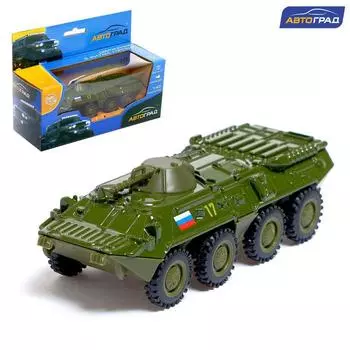 Машинка металлическая «БТР», инерционная, 1:43