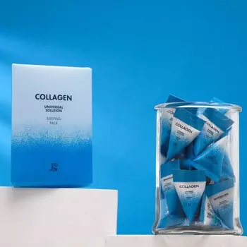Маска для лица Collagen Universal Solution Sleeping Pack, 20 шт * 5гр