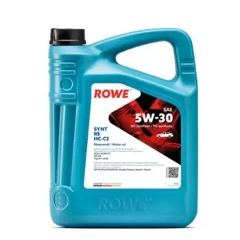 Масло моторное Rowe 5/30 Hightec ACEA A5/B5,C2,API SN, CF SYNT RS HC-C2, синтетическое, 5 л 925991