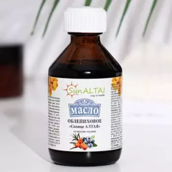 Масло облепиховое со вкусом черники 50 мл
