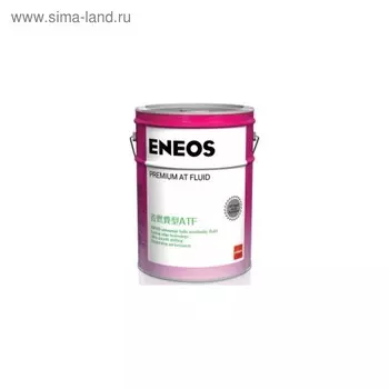 Масло трансмиссионное ENEOS Premium AT Fluid, синтетическое, 20 л