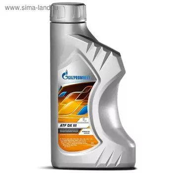 Масло трансмиссионное Gazpromneft ATF DX III, 1 л