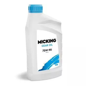 Масло трансмиссионное Micking Gear Oil, 75W-90 GL-4, всесезонное полусинтетическое, 1 л