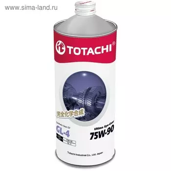 Масло трансмиссионное Totachi Ultima Syn-Gear GL-4 75W-90, 1 л