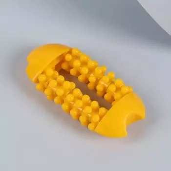 Массажёр, 14 колёс, 10 × 5 × 2,5 см, цвет МИКС