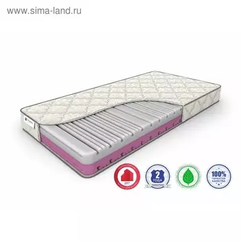 Матрас DreamRoll Contour Mix, размер 80 х 195 см, высота 19 см, жаккард