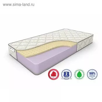 Матрас DreamRoll Max Latex, размер 120 х 195 см, высота 22 см, жаккард