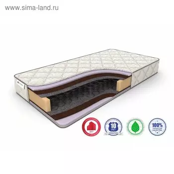 Матрас Eco Foam Hard BS-120, размер 90 х 200 см, высота 20 см, жаккард