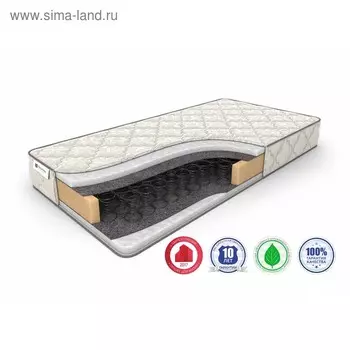 Матрас Eco Holl BS-120, размер 200 х 200 см, высота 20 см, жаккард