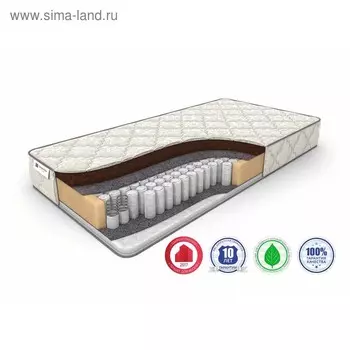 Матрас Kombi-2 TFK, размер 160 х 190 см, высота 21 см, жаккард
