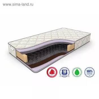 Матрас Kombi-3 BS-120, размер 200 х 200 см, высота 19 см, жаккард