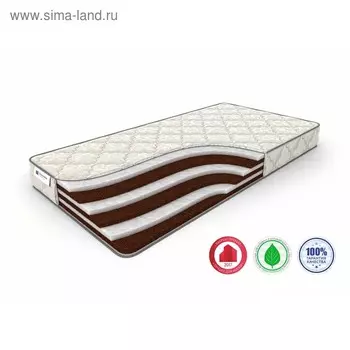 Матрас Mix Holl, размер 180 х 190 см, высота 19 см, жаккард