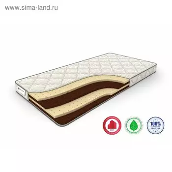 Матрас Mix Slim, размер 120 х 190 см, высота 13 см, жаккард